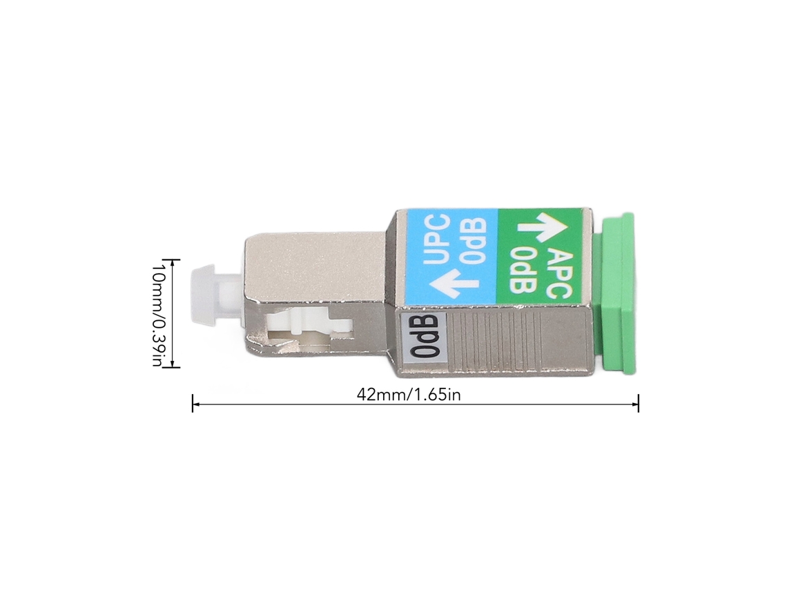 Laxiscreed Adaptador De Fibra Óptica Híbrido 1200nm-1600nm Com Baixa Perda E Alta Isolação