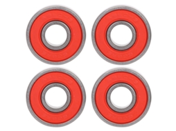 8 Rolamentos de Bola 608 S/MARCA, para Patinete, Kit, Vermelho, 9