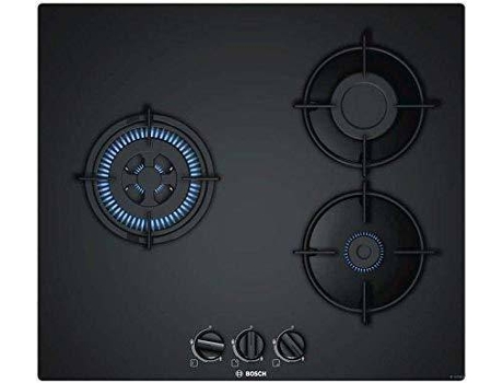 Placa de Gás BOSCH PNC6B6B10 (Gás Natural - 59 cm - Preto)