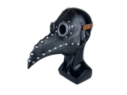Máscara De Pássaro Bico Longo Halloween Steampunk