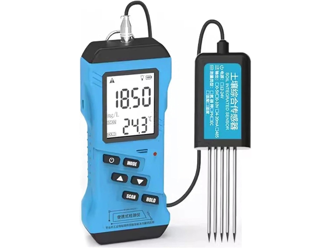 Analisador De Solo 7em 1-medidor Ph, Umidade, Temperatura, Npk, Portátil Para Uso Jardinagem
