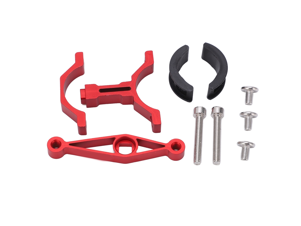 Suporte Ajustável Para Porta Garrafas De Bicicleta Cansucc Para Guidão E Poste De Assento Bicicleta Estrada Mountain Bike Vermelho