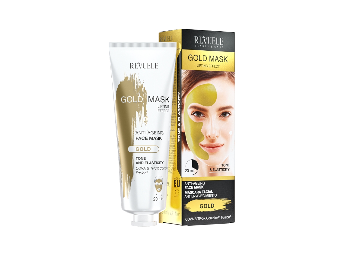 Máscara Dourada Efeito Lifting 80ml Revuele