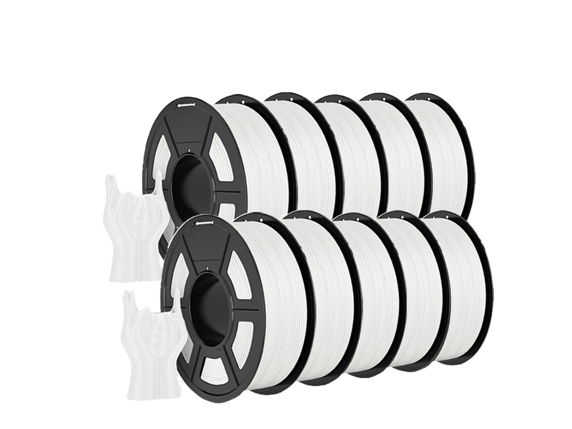Filamento Para Impressora 3d, Material Pla, Fã¡cil De Imprimir, Hsmpla 10wt Oem