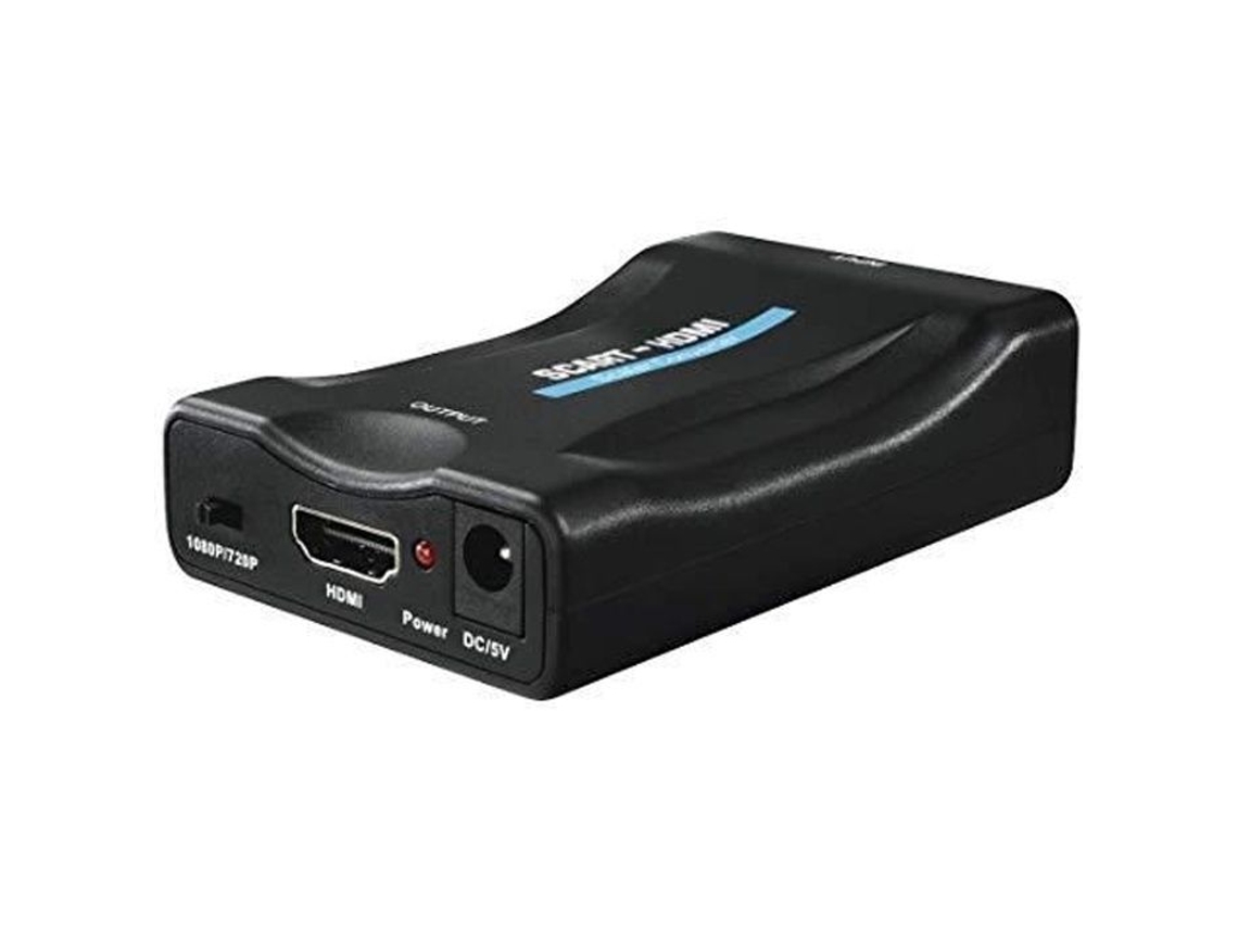 Conversor Av/Scart para Hdmi Hama Full-Hd 1080P Compatível com Ntsc Acessório Usb Incluído