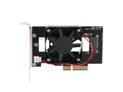 Placa Adaptadora Pcie X4 Nvme M.2 2280 Ssd Com Conversão De Cooler
