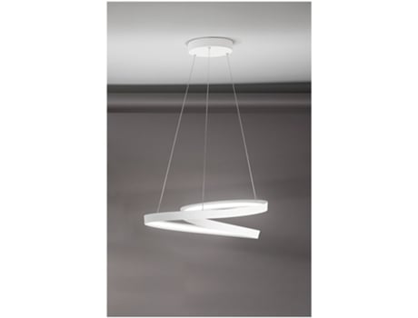 Lustre Suspenso Led Branco Ritmo 6620 B Lc PERENZ