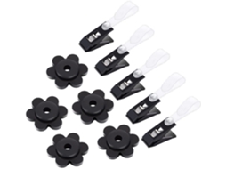 Amarras de nylon AQUAFORGE para plantas, pacote com 10