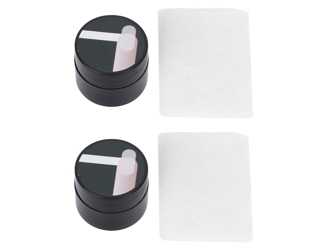 Kit De Extensão De Unhas Com Fibra De Vidro Ferramenta Para Esmaltado Em Gel Manicure Rápida