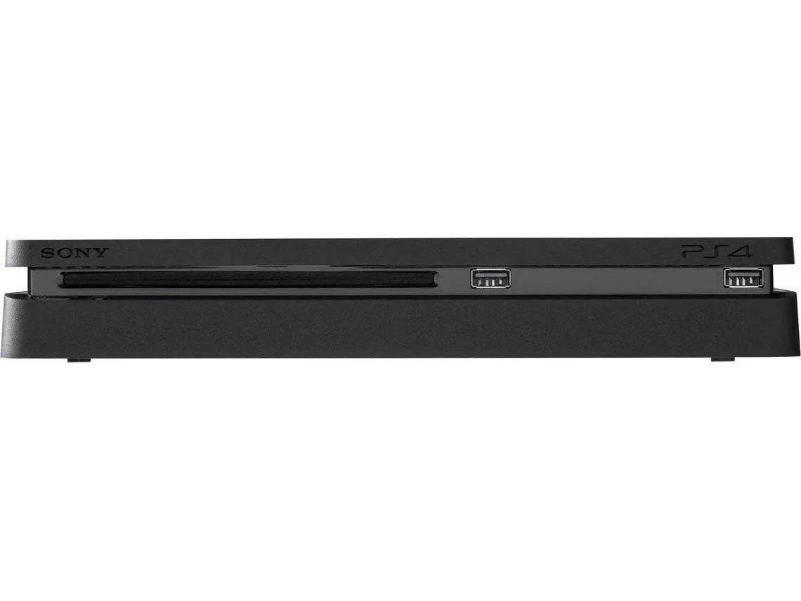Consola PS4 Slim (Recondicionado Flippers Sinais de Uso - 500 GB - Preto)