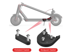 2026zentro-kit Espaçadores Guarda-lamas E Suporte Para Scooter Elétrica Xiaomi M365 Pneu 10 Polegadas