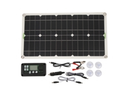 Painel Solar 250 W com Duas USB e Controlador 30 a BRILVIBERA
