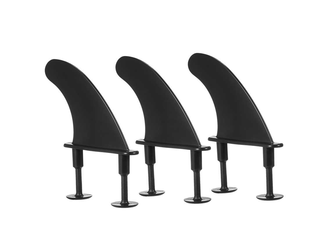 Business 3pcs Aletas de Prancha de Surf Suave com Parafusos 4.5 Polegadas Acessórios de Surf