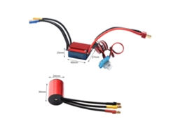 Mali motor Brushless 4800kv Esc 25a Servo 2.2kg para Carro Rc 1/16 1/18 Controle de Velocidade Elétrico