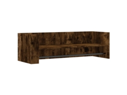 Wall Shelf, Wall Shelves Vidaxl Marrom Madeira Processada (100 X 35 X 30.5 Cm)