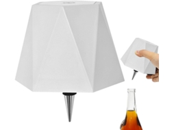 Luminária genérica em formato de garrafa de vinho com cúpula de LED de 3 núcleos, W/W Fio