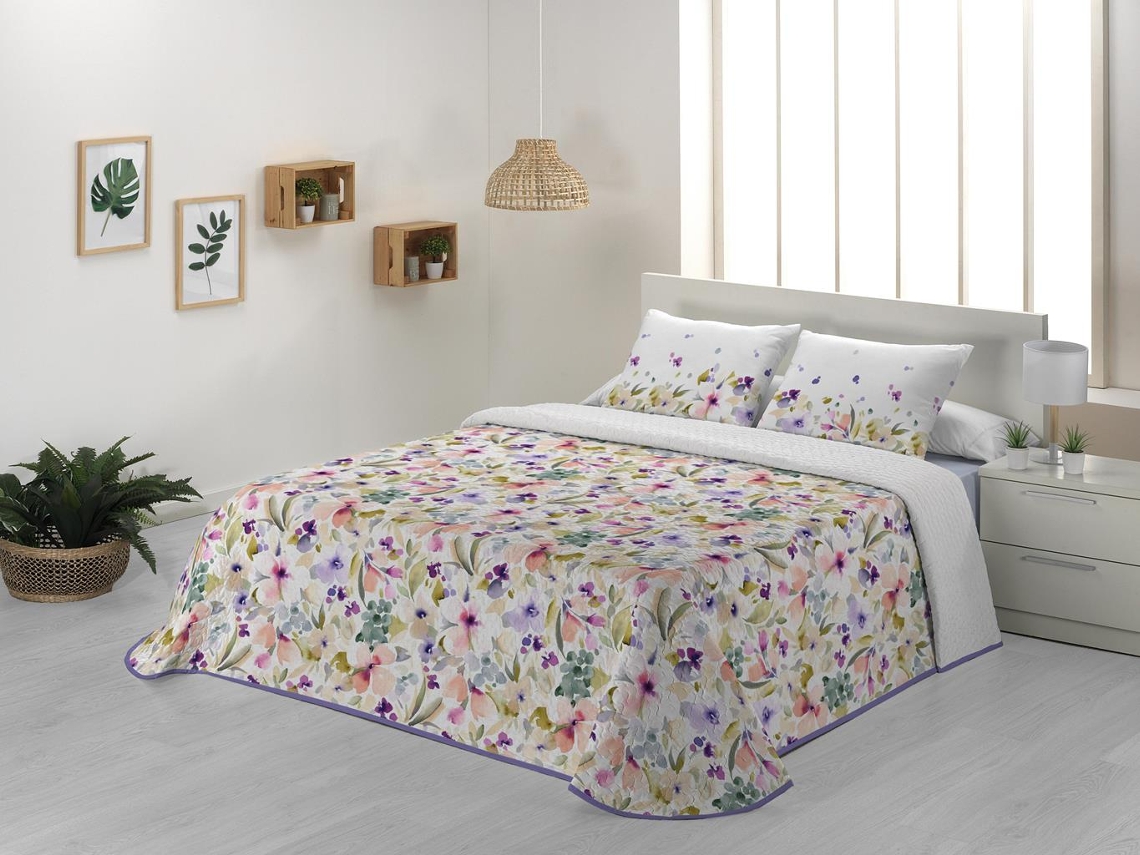 Colcha JVR Amy (Poliéster - Multicor - 160 cm)