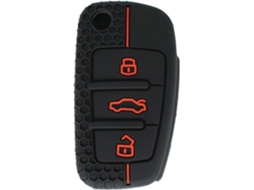 Capa Para Chave Remota Audi A1 S1 A2 A3 S3 A5 A6 Rs4 Tt Q3 Q7 2005 2006 2007 2008 2009-2013