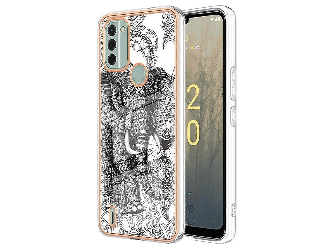 Capa De Celular Imd Dupla Face Em Mármore Galvanizado