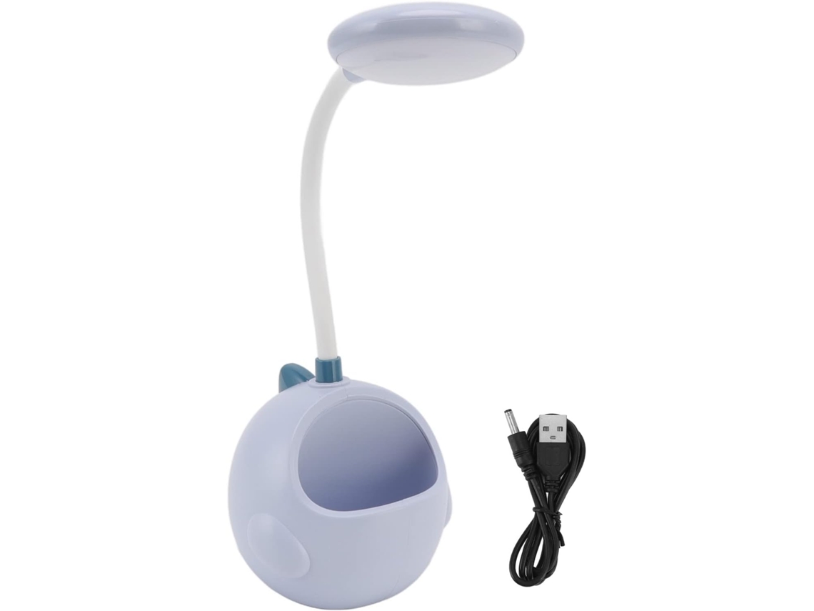 Luminária de mesa pequena Haofy com suporte para lâmpada, luminária de mesa LED confortável para casa, mesa, quarto e muito mais.