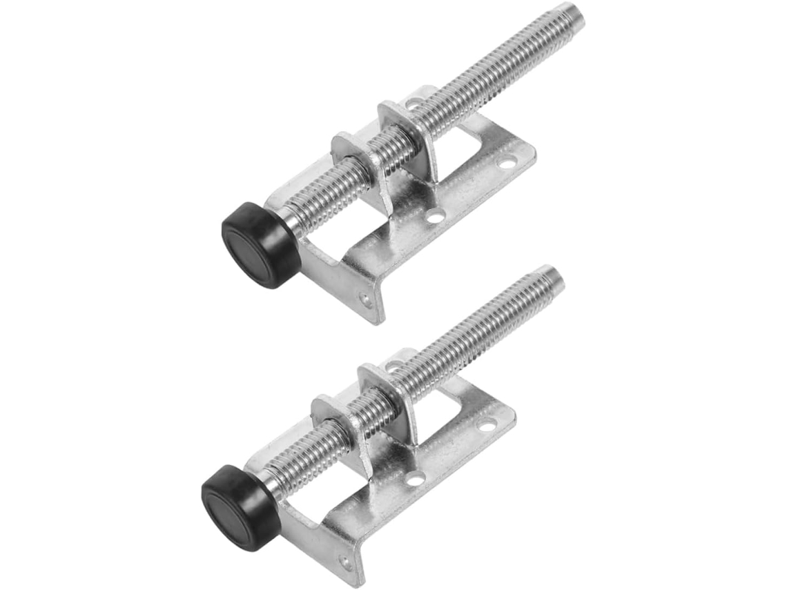 Uonlytech Conjunto De 2 Pés Ajustáveis Para Móveis Metal Ideal Resolver Problemas Em Pisos Irregulares Armários E