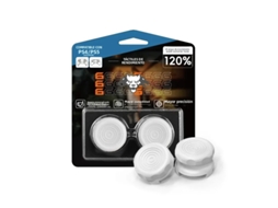 (pacote Com 2) Capas De Joystick De Alto Desempenho Para Ps4/ps5 - Duas Alturas De Capas Antiderrapantes Para Joystick Para Controle Aprimorado