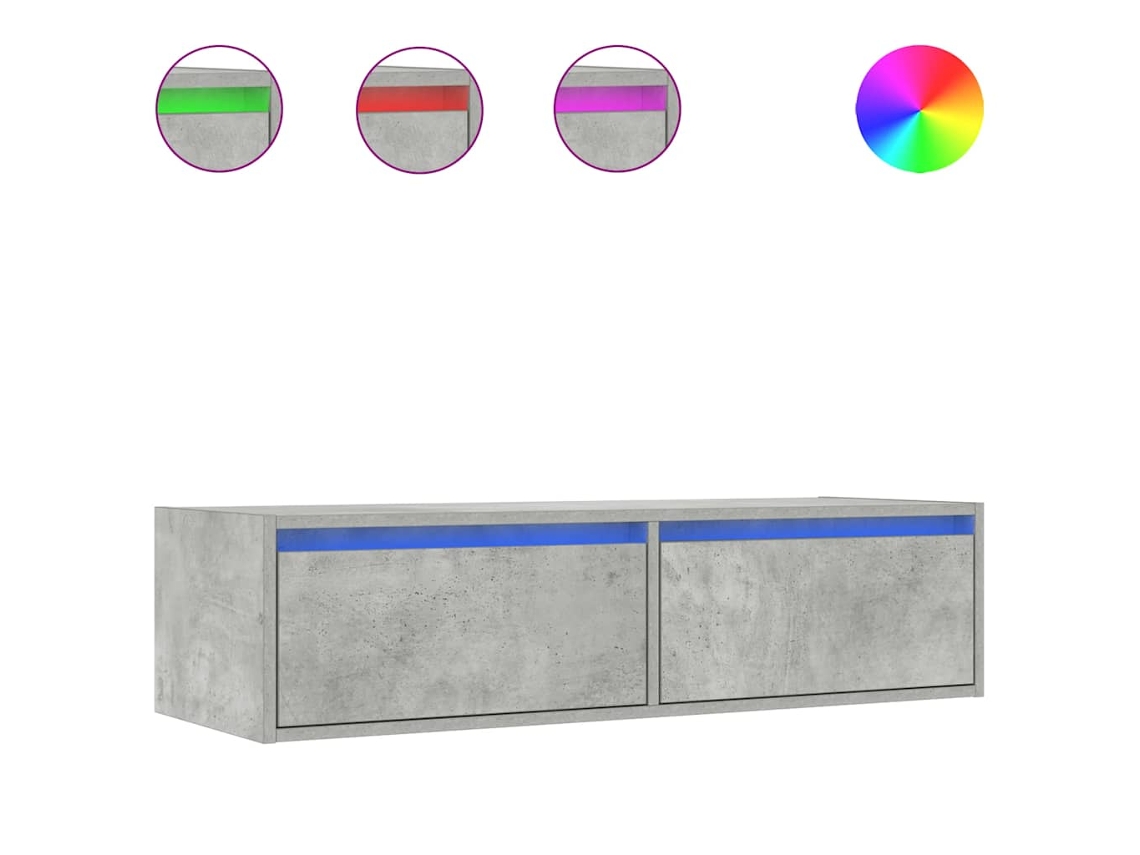 Tv Cabinet, Tv Cabinets Vidaxl Cinzeto Madeira Processada (n/a)