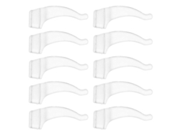 20 Pares de Gafas, Ganchos para Orejas Silicone Negra, Orejas, Tapones Gafas , Suporte Conforto GOKOCO