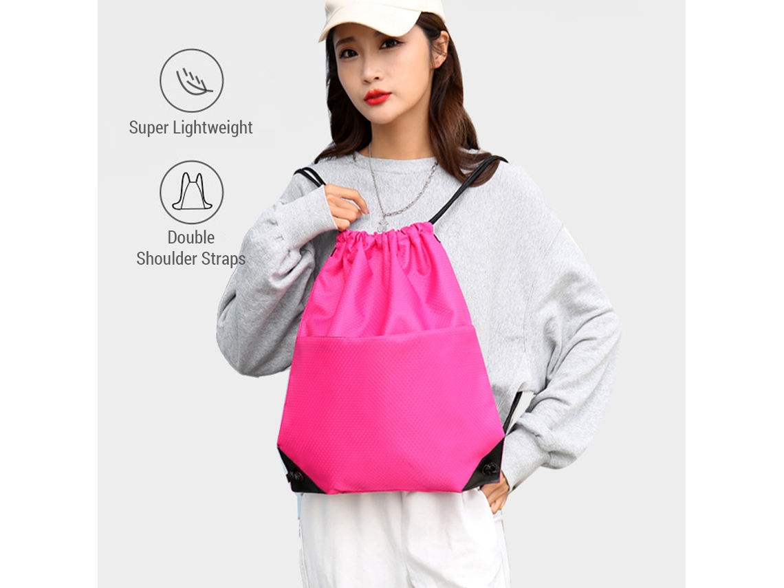 Business mochila com Cordão de Tração Impermeável | S/MARCA