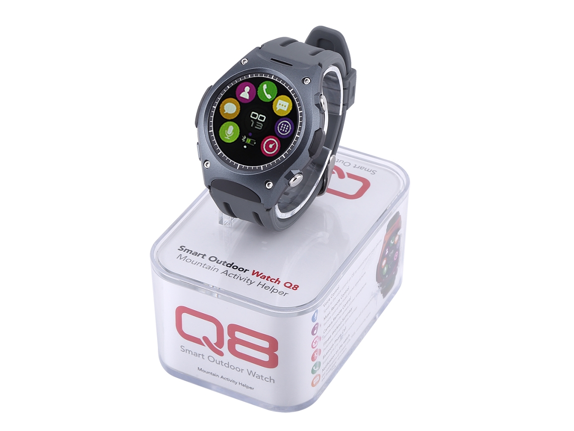 Relógio outdoor Q8 com Bluetooth EOOCOO