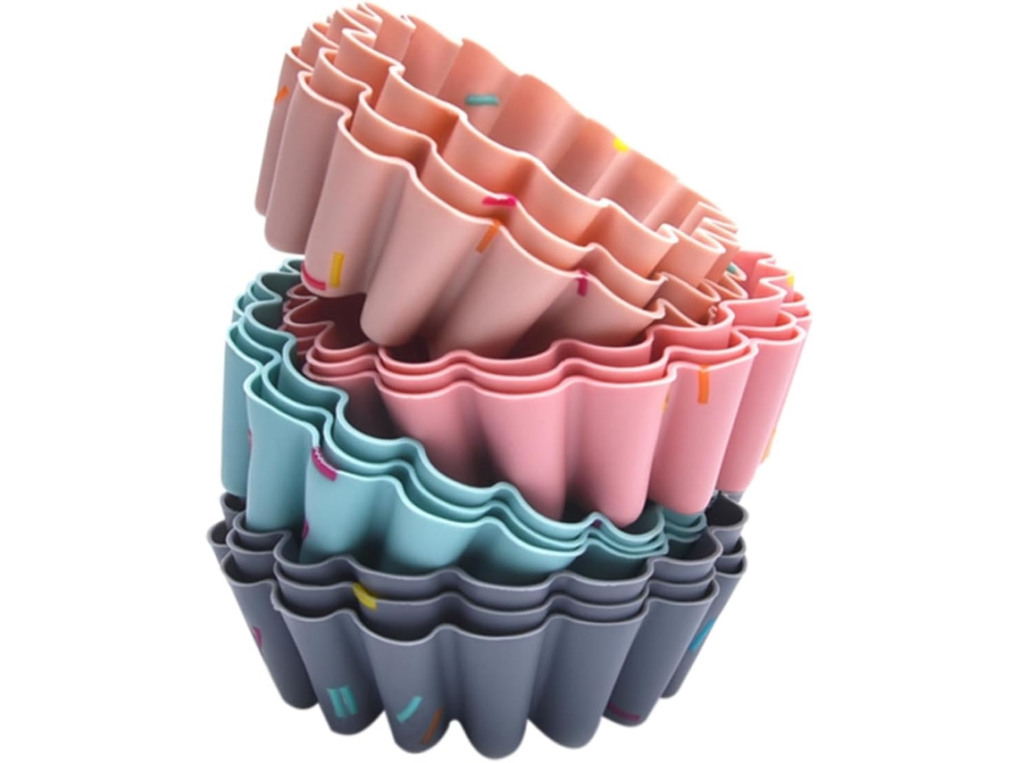 Formas Para Muffins E Cupcakes, 36 Unidades, Para Confeitaria