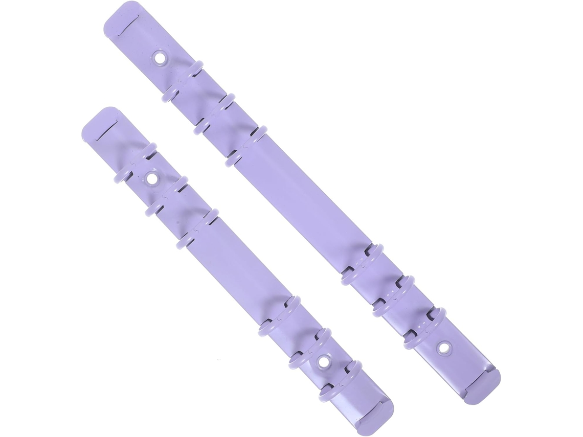 2-clips De Metal Em Liga Alumínio Para Pastas Tipo Caderno, Fáceis De Usar E Com Acabamento Suave, Ideais Para Projetos