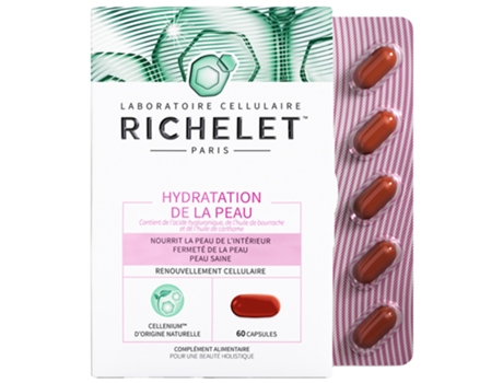 RICHELET Hidratação Cutânea 60 Cápsulas