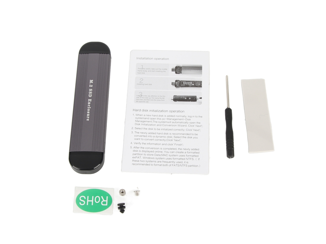 Enclosure Ssd LAXISCREED Type c Usb Sata M.2