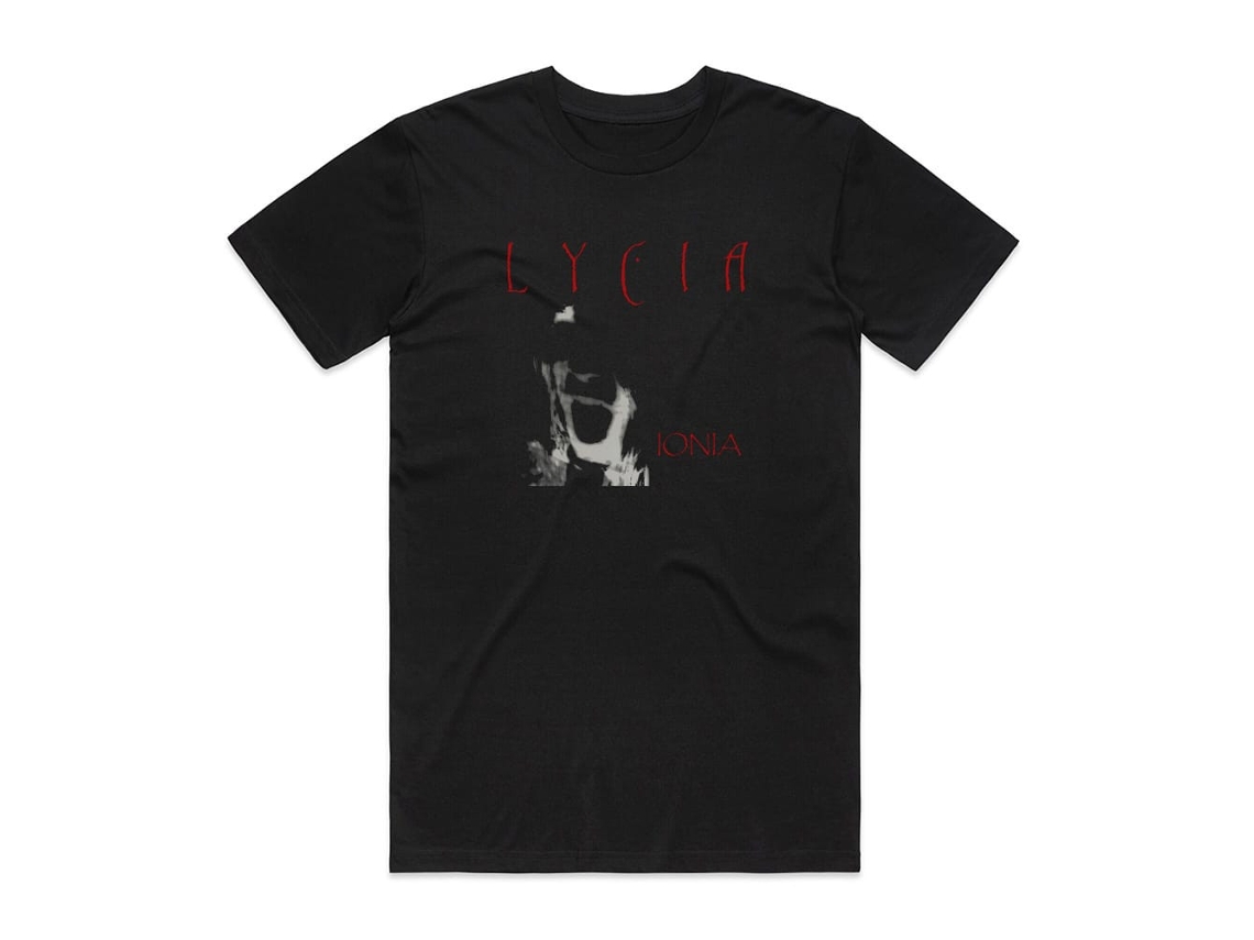 Lycia Ionia 1 Album Cover T-shirt Black Rockinstonesize-xxxl