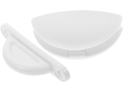 Suporte De Nylon Para Trava Porta Trailer Motorhome Com Distância Entre Furos 60mm, Reduz O Ruído De Impacto