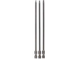 Conjunto de 3 Pontas de Aparafusar BOSCH Extraduras T8; T10; T15; 152 mm