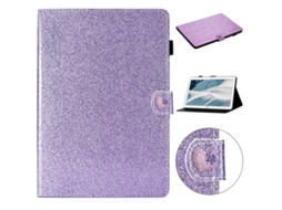 Capa‑flip Horizontal Fivela Amor Glitter Halinuia Com Suporte E Ranhuras Cartão Para Huawei Mediapad T3 10