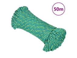 Vidaxl Corda De Barco 5 Mm 50 M Polipropileno Verde