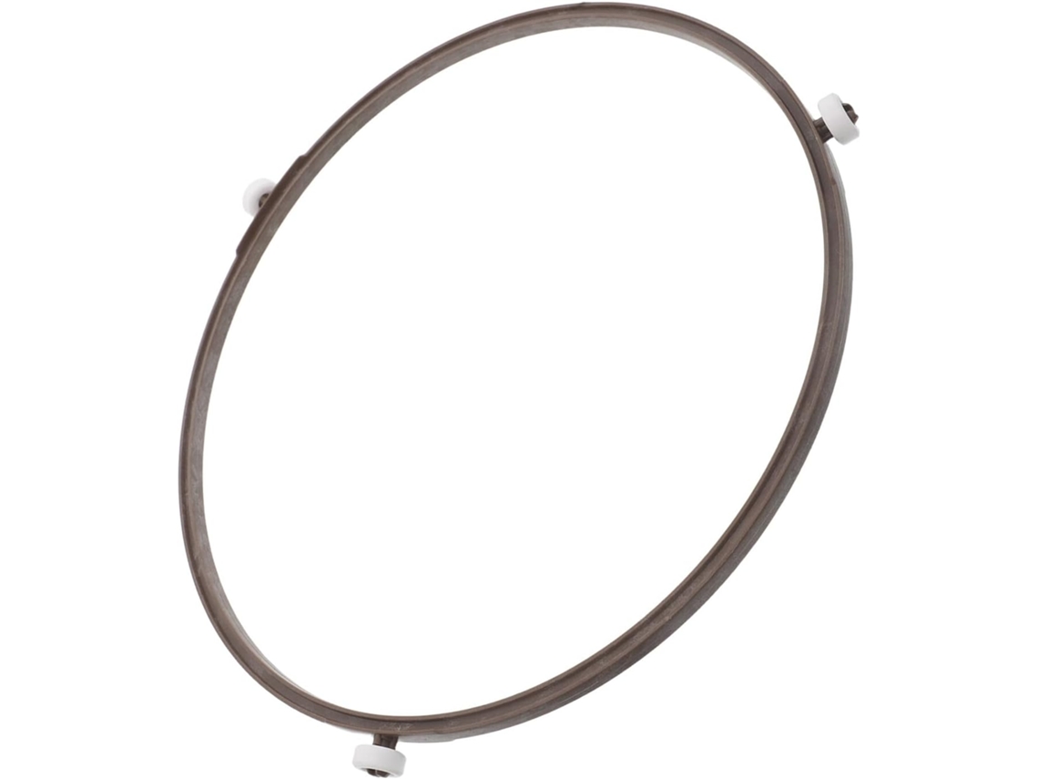 Suporte Robusto De Anel Giratório Para Ondas De Plástico Marrom E Compatível.