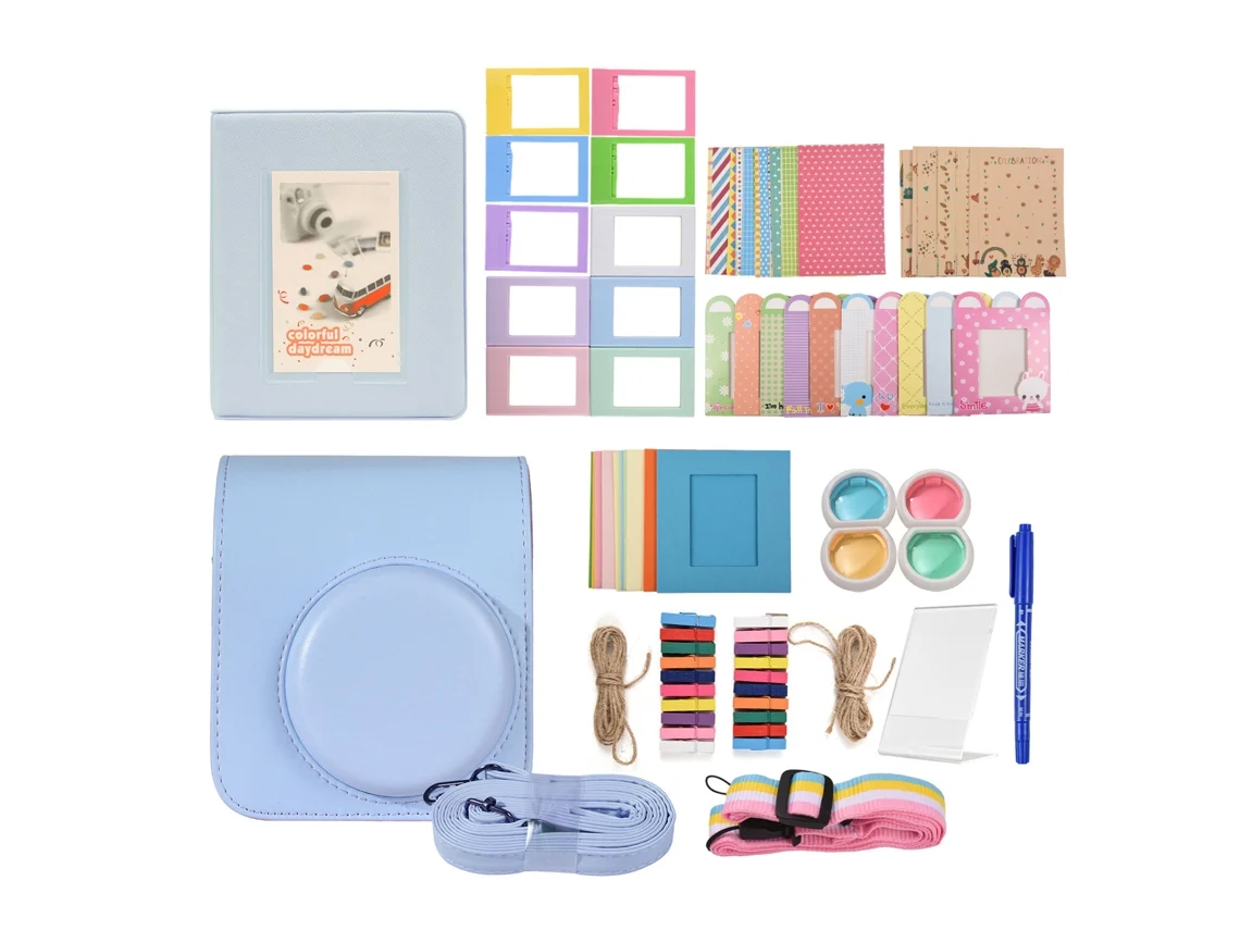 Kit De Acessórios Para Câmera Instantânea Fujifilm Instax Mini 12 Acessórios Compatíveis Proteção E Funcionalidade