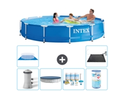 Intex Piscina Com Estrutura Redonda - 366x76 Cm - 7-peças S31763