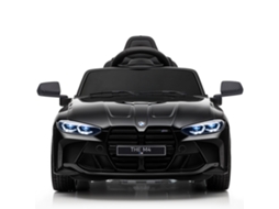 Carro Elétrico M4 Licenciado 12v, 2 Motores, Suspensão, Controle 2.4g, 3-5km/h, Carga 30kg, Preto