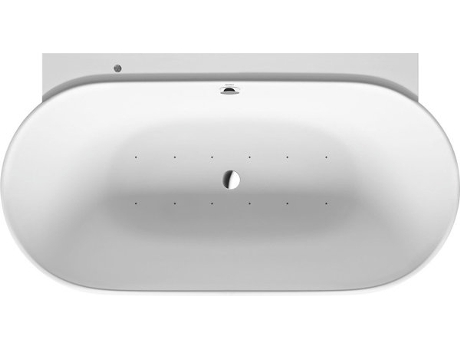 DURAVIT Whirlpool Luv DuraSolid A, 1800x950mm, versão embutida, 2 incl traseiras, cobertura s/ costuras, estrutura, ralo, transbordamento, Airsystem