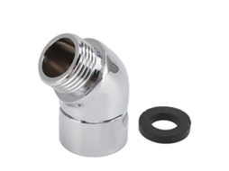 Adaptador De Cotovelo Para Chuveiro De Mão, 135 Graus, Em Latão, Acessórios Para Chuveiro, G1/2 Pol. Hengjian