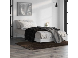 Vidaxl Estrutura Cama 90x190 Cm Derivados De Madeira Cinzento Sonoma