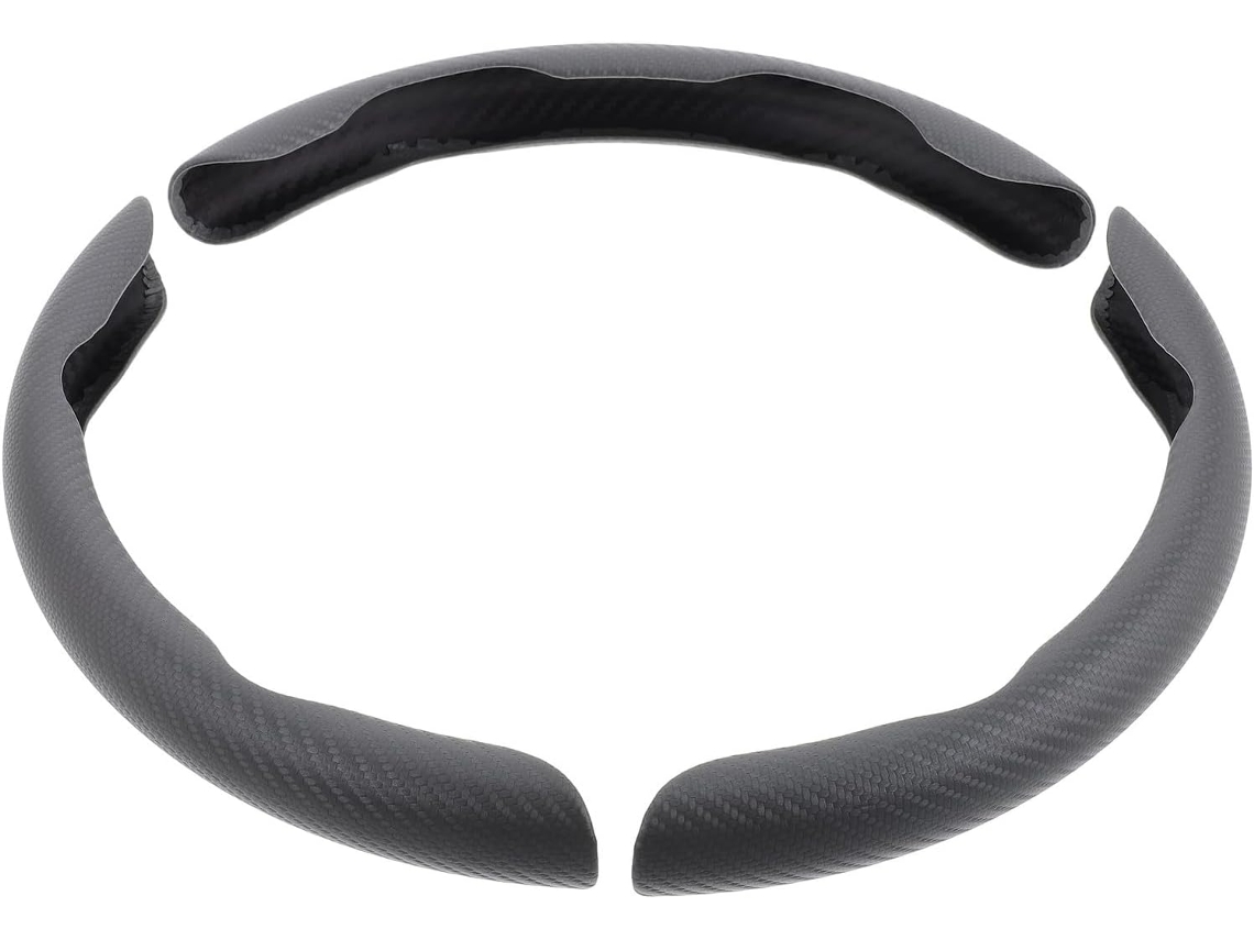 Capa Protetora Para Volante Para Todas As Estações, Design Elegante, Fibra Antiderrapante.