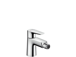 Misturadora monocomando para bidé Talis E de HANSGROHE, ralo de pressão