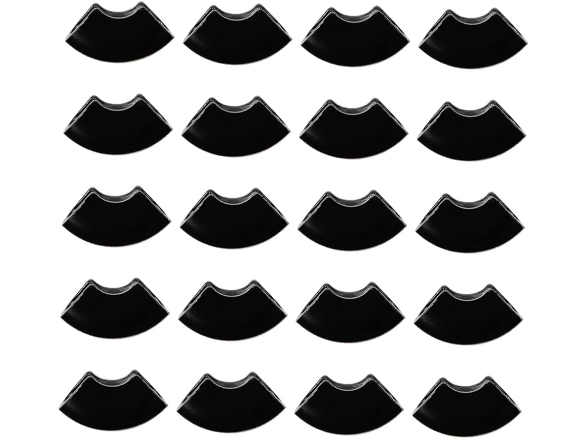 Protetores De Pés Mesa Mipcase, Capas Protetoras Para Pés De Mesa Em Formato Grampo, 20-unidades, Tampas De Plástico