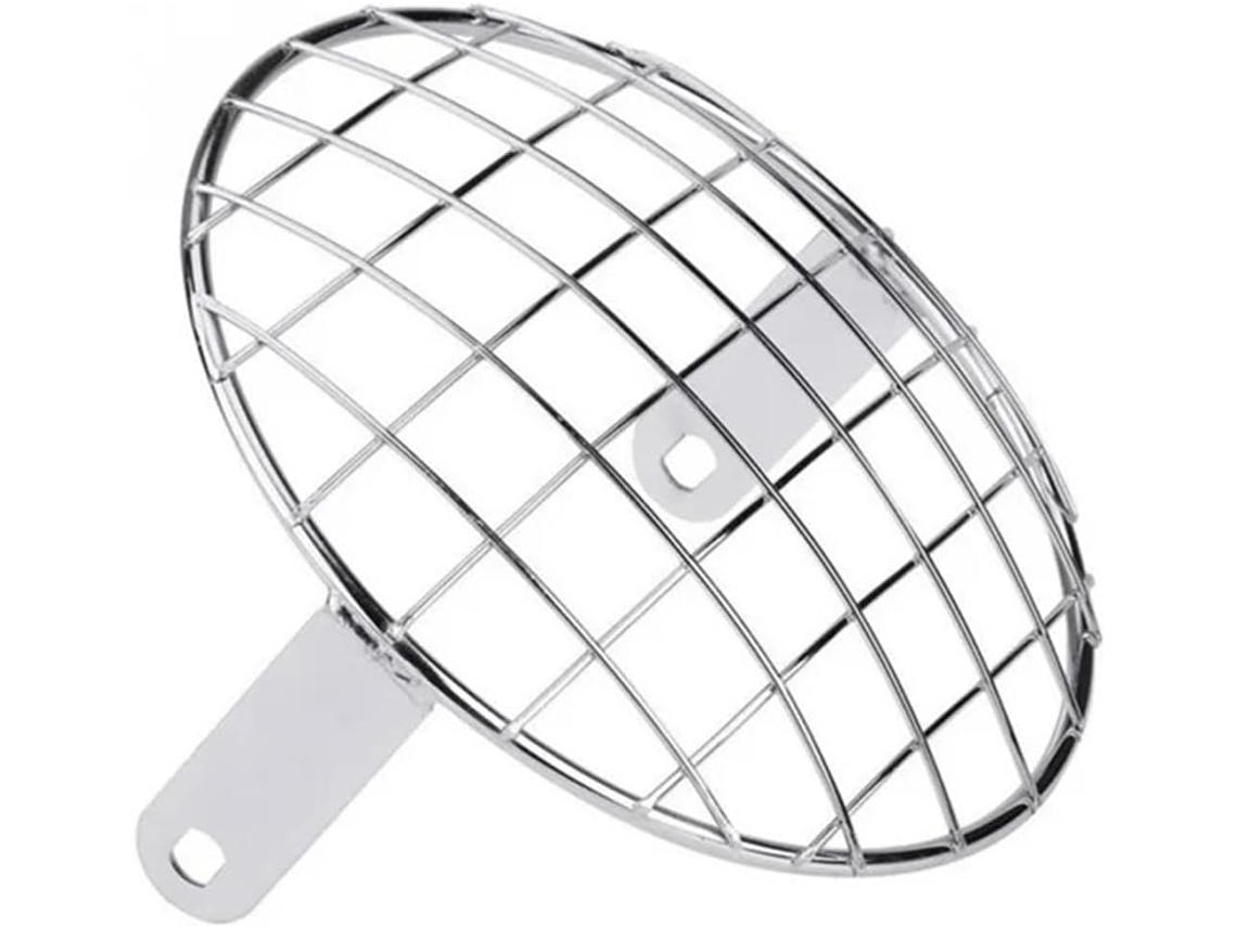 Protetor de Farol para Motocicleta Compatível com Modelos Cafe Racer Função: Proteção Ajuda Proteger
